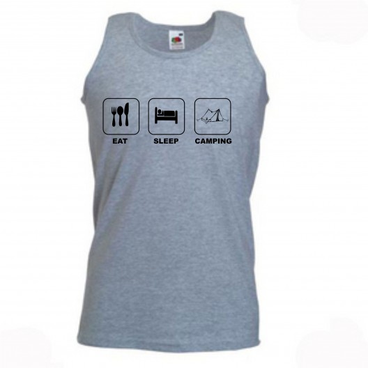 Eat Sleep Camping Vest
