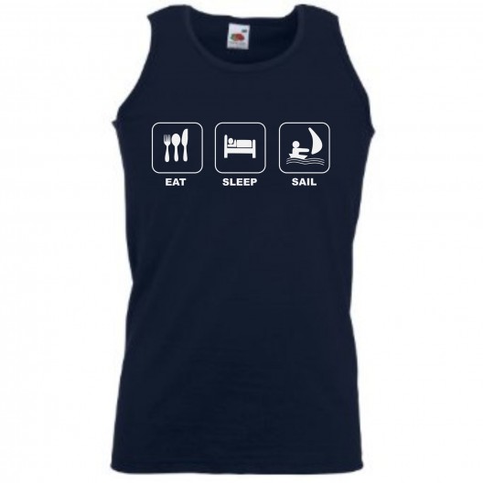 Eat Sleep Sail Vest