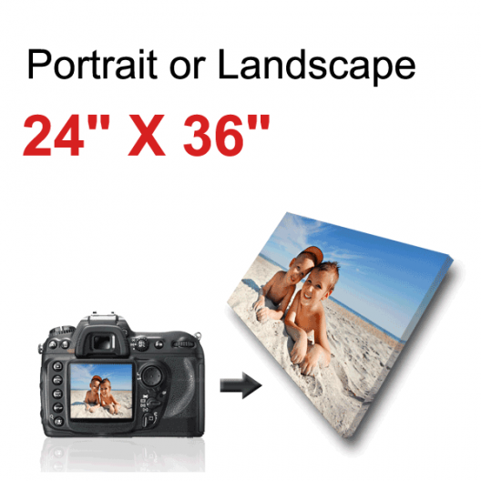 Canvas Print Landscape/Portrait  24x36