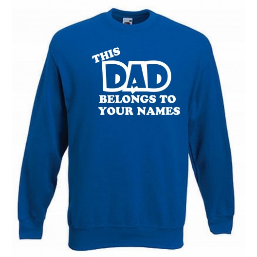 Dad Belongs personalised Jumper