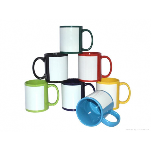Coloured Personalised Mug