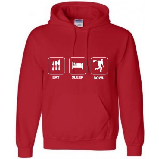 Eat Sleep Bowls Hoodie