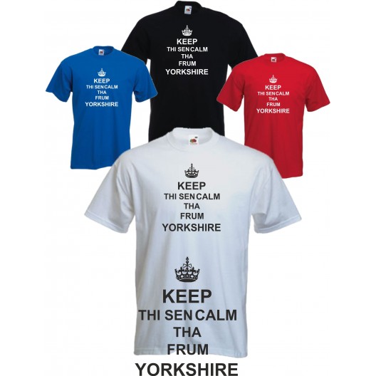 Kids Keep Calm Yorkshire T-Shirt
